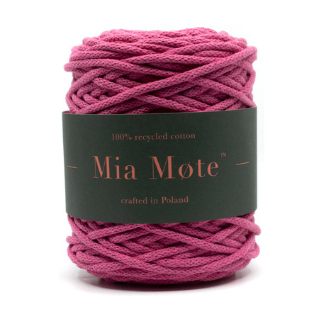 Mia Mote™ Basic Line sznurek bawełniany 5mm radiant orchid