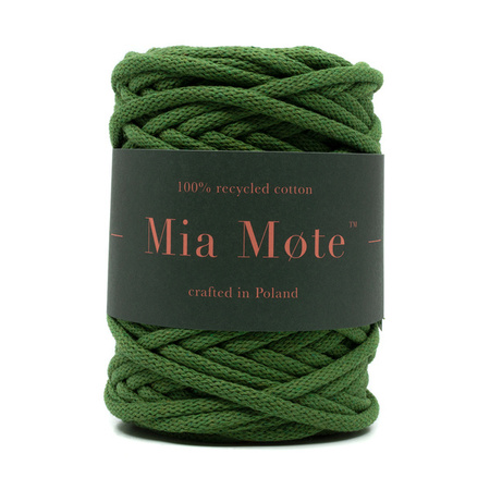 Mia Mote™ Lush Line Sznurek bawełniany 5mm fuchsyt Nowy Splot