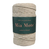 Mia Mote™ Classic Line Sznurek bawełniany skręcany do makramy 5mm moonstone