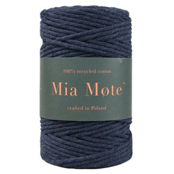 Mia Mote™ Classic Line Sznurek bawełniany skręcany do makramy 3mm Sodalite