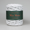 Mia Mote™ / Thinny Line / Sznurek Bawełniany pleciony / Do Makramy / 3mm / Grey White