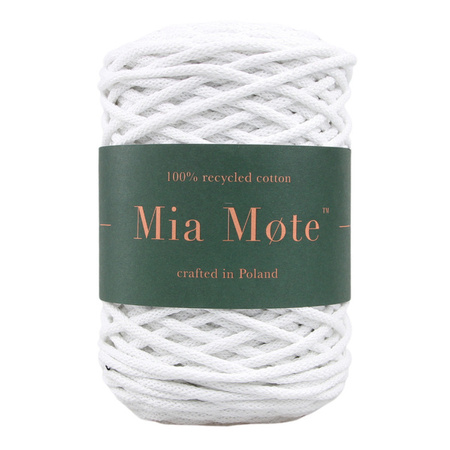 Mia Mote™ Thinny Line sznurek bawełniany 3mm chalk