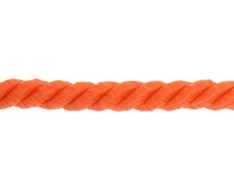 Sznur sznurek ozdobny skręcany orange 7mm