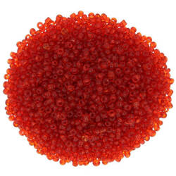 Koraliki paciorki szklane drobne seed beads do beadingu sutaszu 2mm ciemny czerwony, bordo