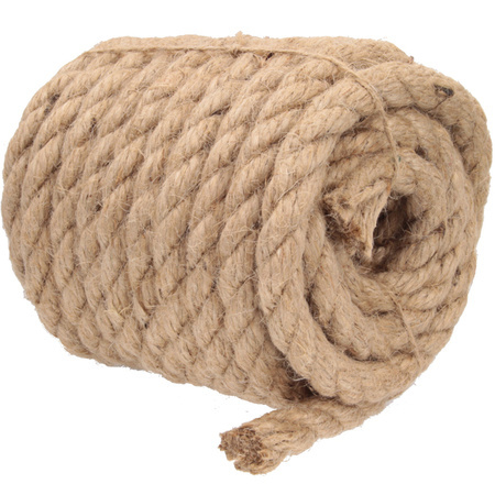 3PLY Sznur lina jutowa żeglarska kręcona dekoracyjna eco 24mm