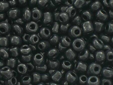 Koraliki paciorki szklane drobne seed beads do beadingu sutaszu 1.9mm black