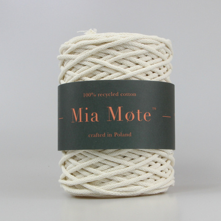 Mia Mote™ Thinny Line Sznurek bawełniany 3mm limestone