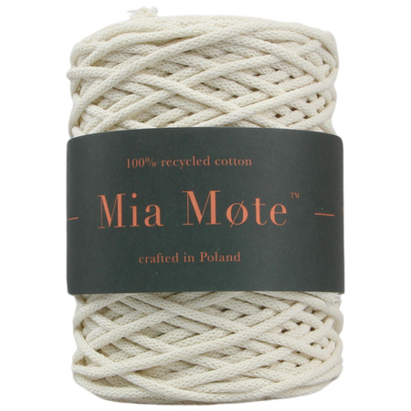 Mia Mote™ Thinny Line Sznurek bawełniany 3mm limestone