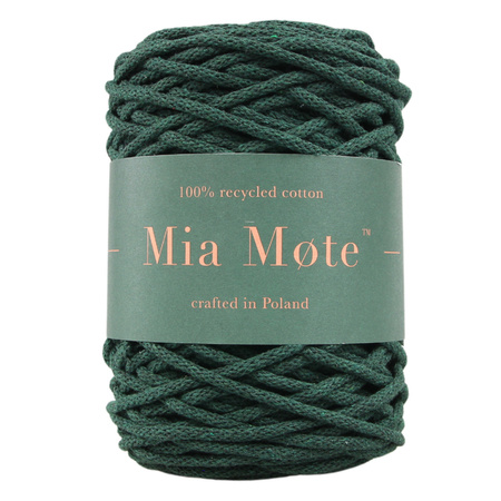 Mia Mote™ Thinny Line sznurek bawełniany 3mm emerald