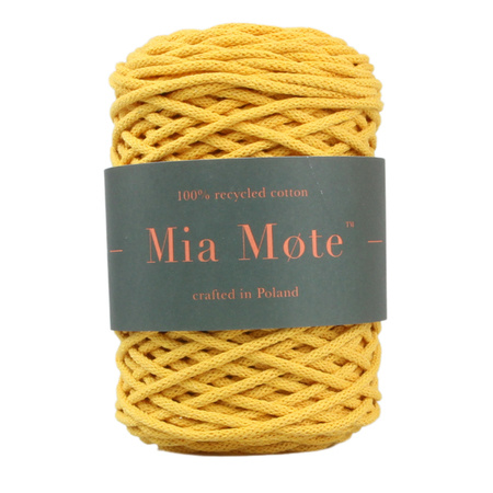 Mia Mote™ Thinny Line sznurek bawełniany 3mm orpiment on dolomite