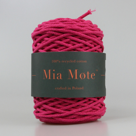 Mia Mote™ Thinny Line sznurek bawełniany 3mm radiant orchid