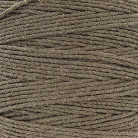 Sznurek bawełniany skręcany do makramy eco khaki 2mm