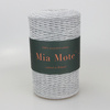 Mia Mote™ Classic Line Sznurek bawełniany skręcany do makramy 2mm basalt grit