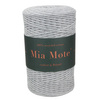 Mia Mote™ Classic Line Sznurek bawełniany skręcany do makramy 2mm basalt grit