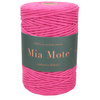 Mia Mote™ Classic Line Sznurek bawełniany skręcany do makramy 3mm radiant orchid