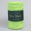 Mia Mote™ Classic Line Sznurek bawełniany skręcany do makramy 5mm lime quartz